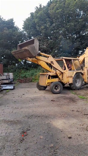 JCB 3C MK2 vintage backhoe loader BHL old digger