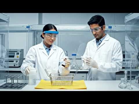 sampling and analysis in lab