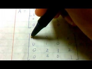 Linear Algebra: Column Space and Null Space (example)