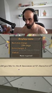 100K views · 340 reactions | I'm just trying to change my name.. #runescape #Odablock #OSRS | Odablock | Facebook