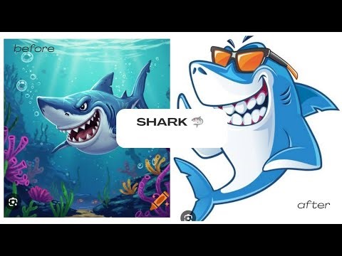 Let's draw a shark 🦈 step by step for beginners