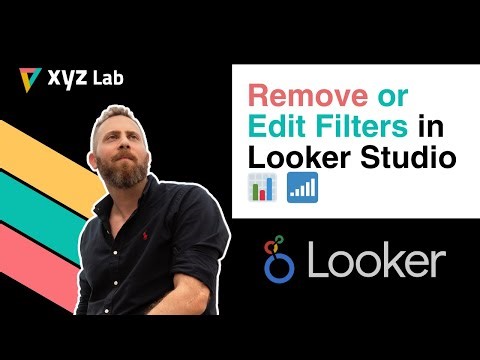 Remove or Edit Filters in Looker Studio