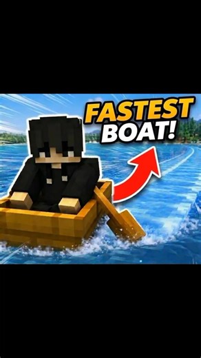 This Is the Fastest Way to Travel in Minecraft _🤯 #minecraft