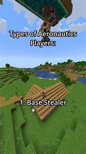 Types of Aeronautics Players in Minecraft Create Mod (pt 8)