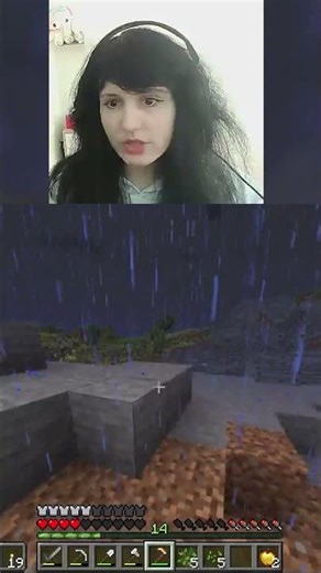 WHAT DID I JUST SAY?! | Horror Minecraft (Funny Moment) #shorts