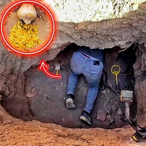 3.5M views · 8.2K reactions | We found a treasure room at a depth of 10 meters. Treasure Hunt. | Arkeologer | Facebook