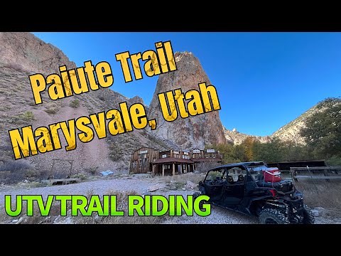 UTV riding on the Paiute Trail in Marysvale, Utah.
