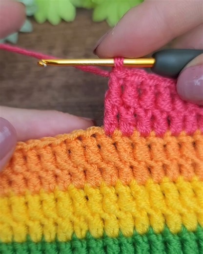 21K views · 233 reactions | Double row Double crochet tutorial  | Alya crochet | Facebook