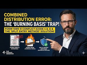 Form 1099-R Error: The Combined Roth IRA Audit Trap