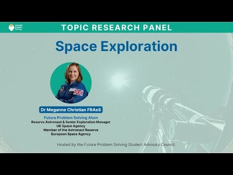FPS alum #astronaut discusses Space Exploration | Topic Research Panel | 2025