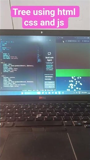 Tree using html css and js #coding #frontendcourse #programming #webdesign#programming #website