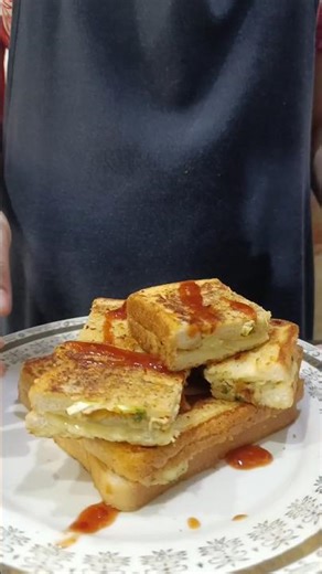 Potato French Toast Asmr#Trending Shorts