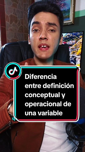 Diferencia entre definición conceptual y operacional