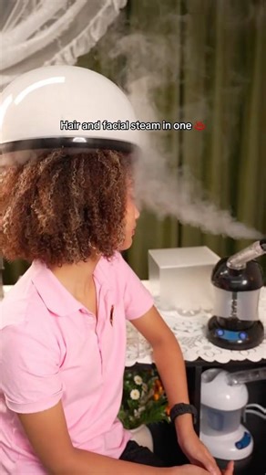 Do you need a hair steamer or a facial steamer? This 2-in-1 steamer lets you have both! ♨️