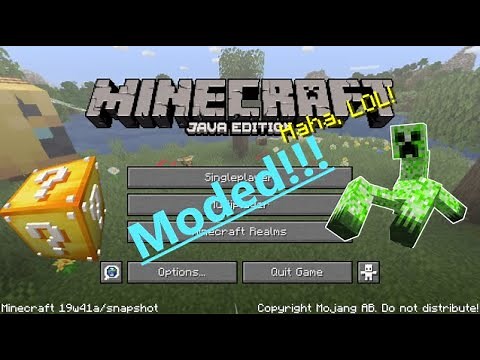 How to get mods in minecraft java edition!