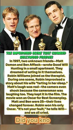 The Improvised Scene That Changed Hollywood Forever