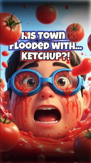 The World's BIGGEST Food Fight! 🍅⚔️ (La Tomatina) #youtube #ytshorts #shorts