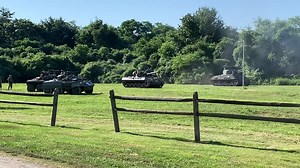 470K views · 10K reactions | The Tiger replica takes a hit from the Hellcat during this morning's Armor Experience program. Our next one is scheduled for September. To learn how to be immersed as an eyewitness to history PM us. | Museum of American Armor | Facebook