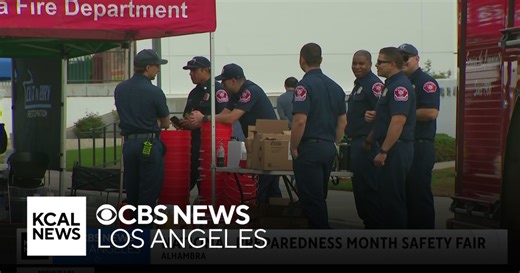Alhambra police, firefighters host National Preparedness Month Safety Fair