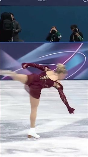 An emotional skate for Amber Glenn 🫶