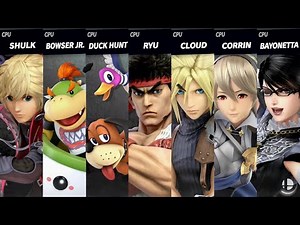 Super Smash Bros. Ultimate - 3DS / Wii U Newcomers Stock Battle 3