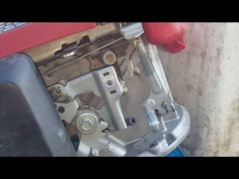 Comment régler le régulateur d'un HONDA GCV 135 et160 ? How adjust the governor of a HONDA GCV 135?