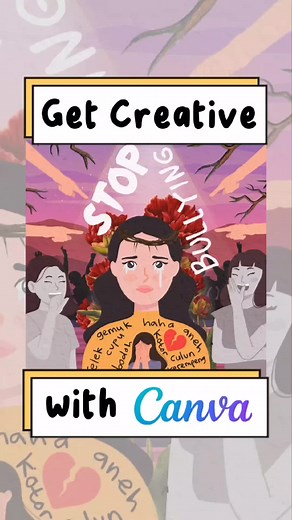Stop Bullying Poster Design Ideas with Canva
