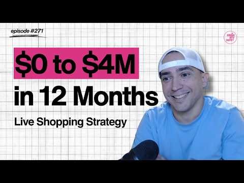 $0 to $4M in 12 Months (The 2026 Live Shopping Shopify Strategy)