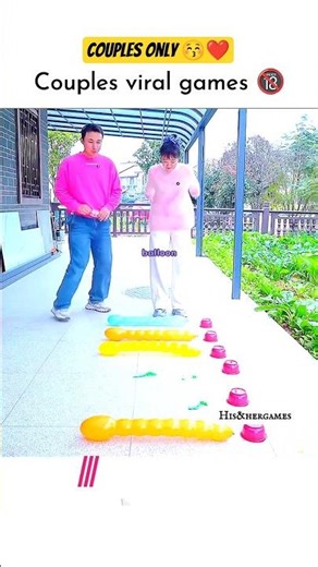 Jump on the Balloon & Win CASH 💥 | Funniest Couple Challenge Ever 😂 #CoupleChallengeUSA #shortsUSA