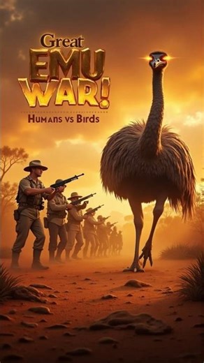 The Great Emu War | Human vs Birds I How Australia Lost War Against Birds