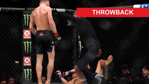 UFC Abu Dhabi star cut a legend's brief return short by knocking him out with a head kick and living up to his nickname