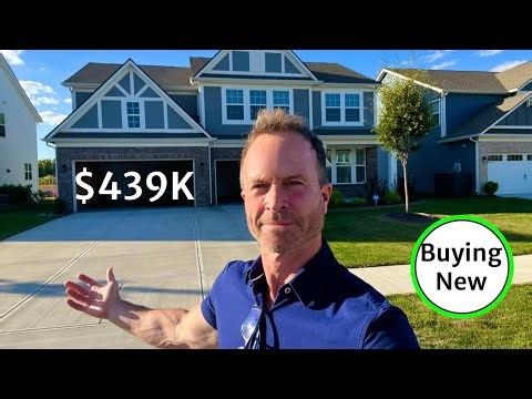ASMR Close Up Whisper: $439K Pendleton Home Tour + New vs Existing Home Buying Guide 🏡 Indiana 202