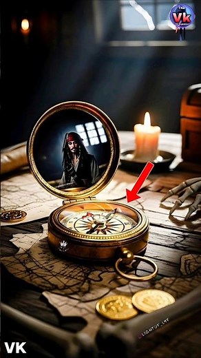 What Does Jack Sparrow's Compass Really Point To? #shorts #jacksparro