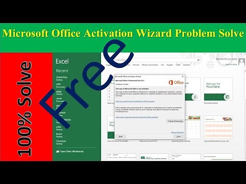 Microsoft office activation wizard। Microsoft office key । #Microsoft