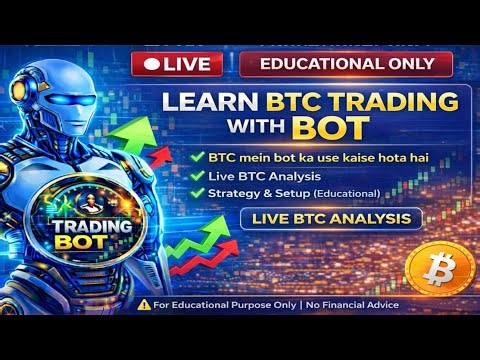 Educational BTC Trading Analysis | BITCOIN Strategy | Educational Stream | Forex Market |