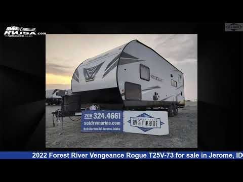 Magnificent 2022 Forest River Vengeance Rogue Travel Trailer RV For Sale in Jerome, ID | RVUSA.com