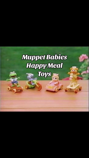 Muppet Babies Happy Meal Toys 1984 Collection