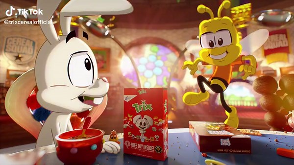 Here comes the Cereal Squad! #trixceralofficial #trix #cerealsquad #ad
