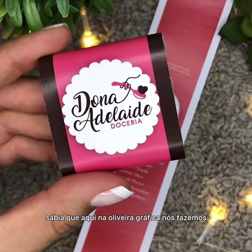 CINTA PARA BROWNIE PERSONALIZADA