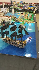Massive LEGO Pirate Battle by Charm City LUG | Beyond the Brick