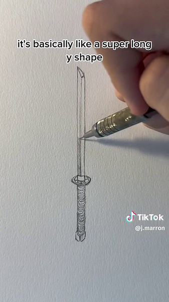 Anime Katana and Sword Drawing Tutorial