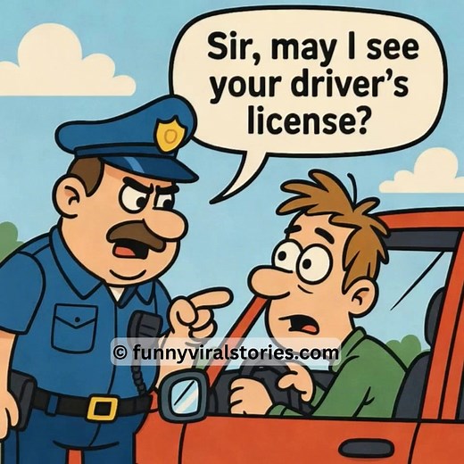 4.2K views | A police officer pulls over a speeding driver. ...