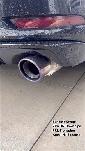 2025 Acura Integra A Spec Exhaust Setup #de4 #integra