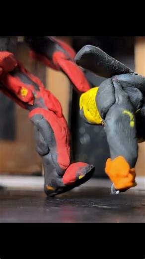 Bumblebee vs Stinger #shorts #stopmotion
