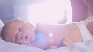 Mom Stroking Kissing Newborn Baby Stock Footage Video (100% Royalty-free) 20300188 | Shutterstock