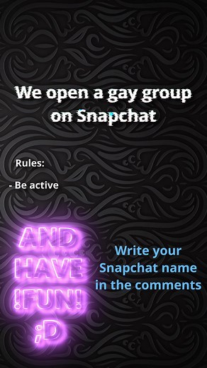 Join Our Exclusive Gay Snapchat Group Today!