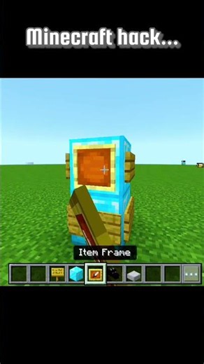 Minecraft hack #shorts #minecraft #hack