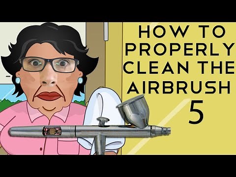 How to clean ANY airbrush! The ultimate guide