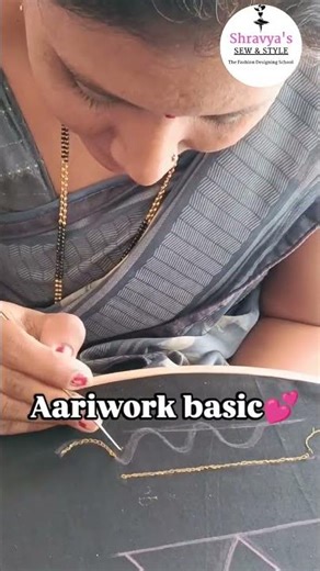 Aari Work Full Tutorial for Beginners | Learn Aari Embroidery at Home