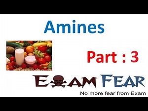 Classification (Part - 3) - Organic Compounds containing Nitrogen, Chemistry, Class 12 Video Lecture